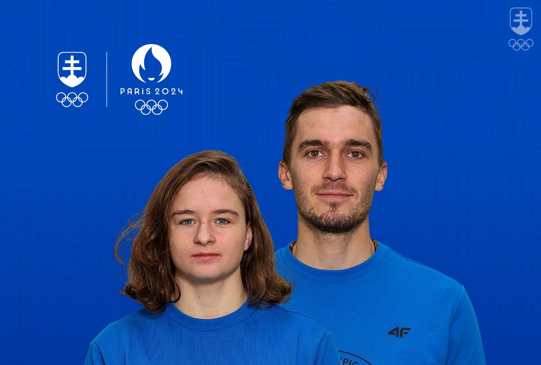 Vlajku Slovenska na otvorení OH v Paríži ponesú Jakub Grigar a Zuzana Paňková